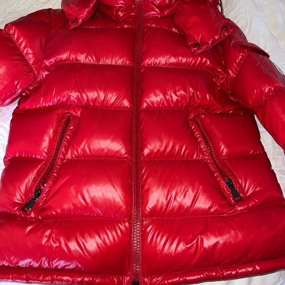 Moncler Maire red puffer coat size 0 - Picture 12 of 13